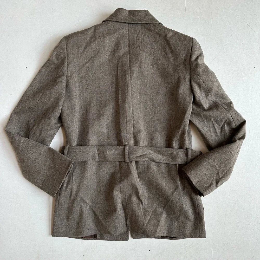 Moschino Cheap & Chic Wool Belted Blazer Jacket - Picture 6 of 7